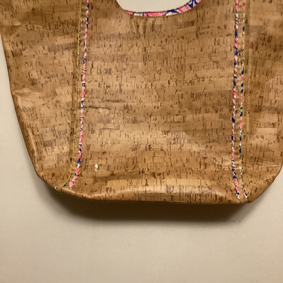 LILY PULITZER LARGETOTE BAG WITH TASSELS - Picture 7 of 14